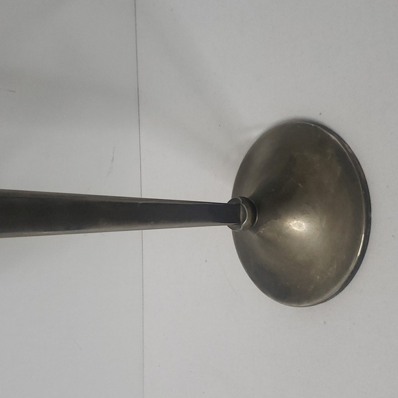 Pottery Barn Brushed Silver 3 Candlestick Candelabra Holder 14.5"H x 9.5"W Metal - Picture 9 of 17